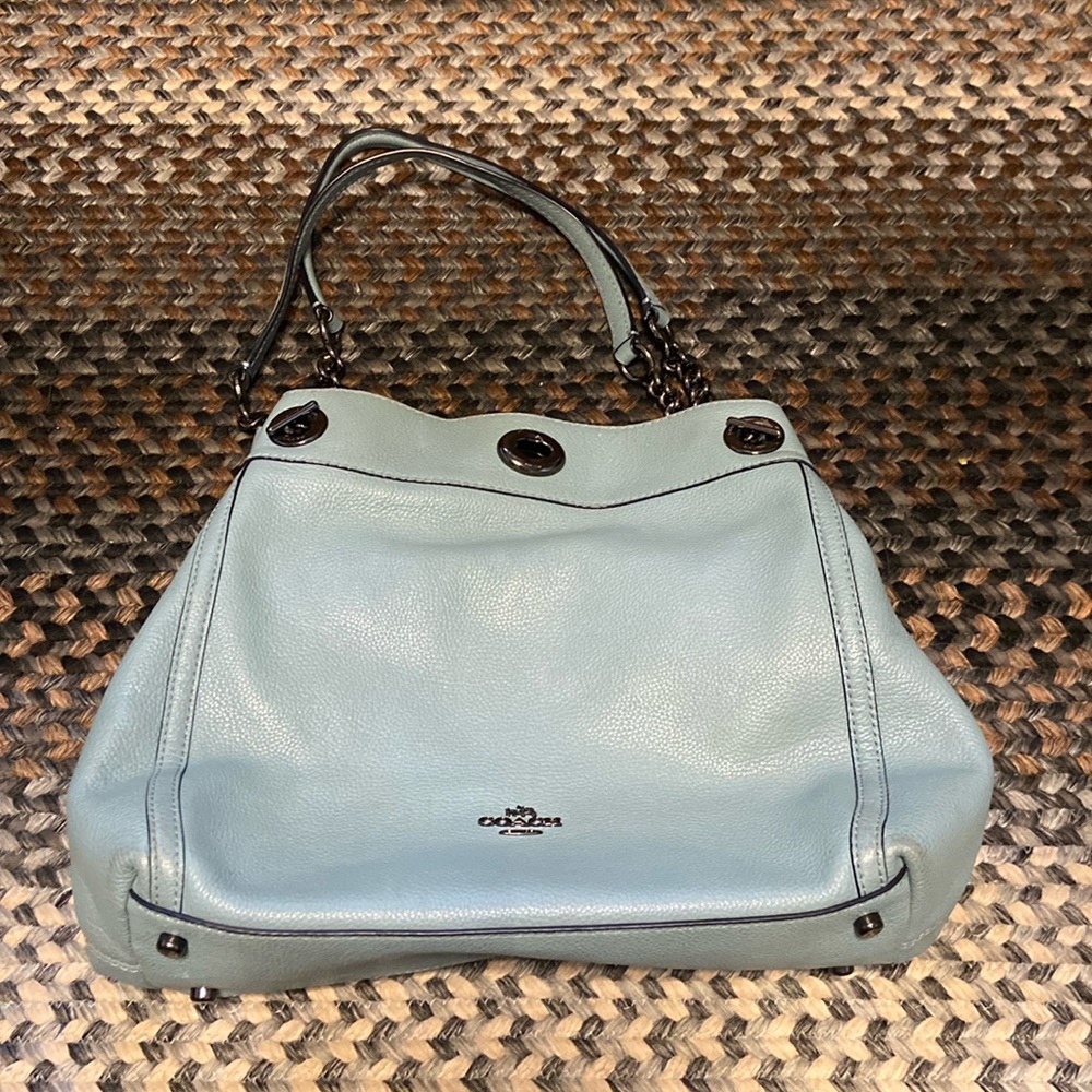 Coach Purse beautiful blue